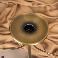 Подсвечник металл &laquo;Герцог&raquo;, на 3 свечи, 44 х 14 х 24 см