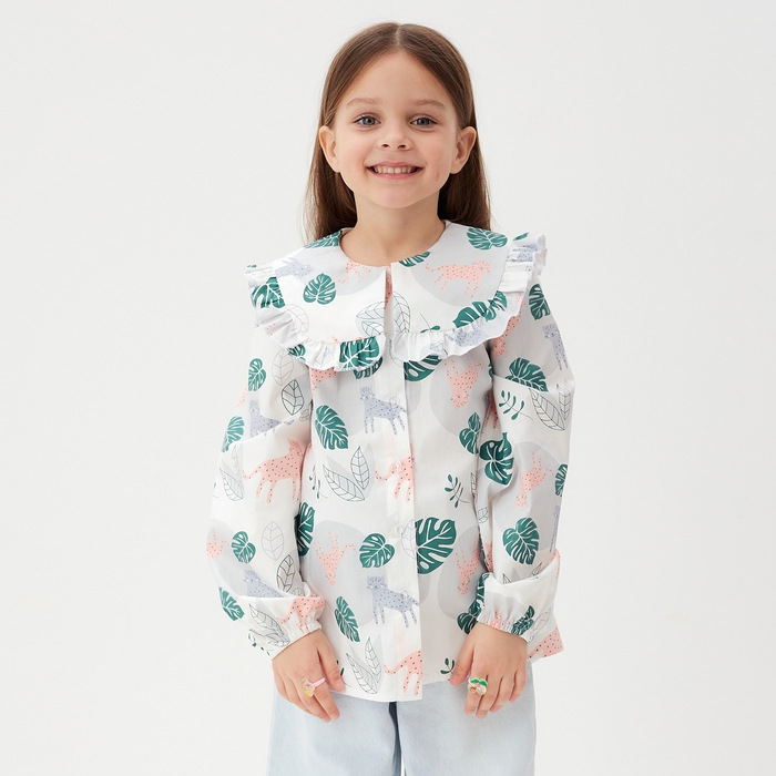 Рубашка детская KAFTAN Рубашка детская KAFTAN "Леопард", р. 34 (122-128)