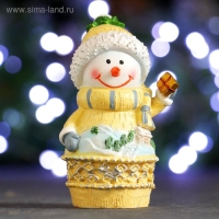 Фигура "Снеговик" 7х5х9см, МИКС Фигура "Снеговик" 7х5х9см, МИКС