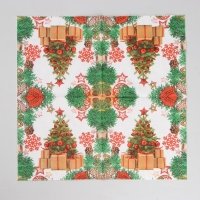 Салфетки бумажные «Ёлка», набор, 20 шт., 33 × 33 см Салфетки бумажные «Ёлка», набор, 20 шт., 33 × 33 см