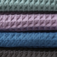 Полотенце вафельное банное Этель "Boho" 45*90 см, цв. светло-серый, 100% хл Полотенце вафельное банное Этель "Boho" 45*90 см, цв. светло-серый, 100% хл