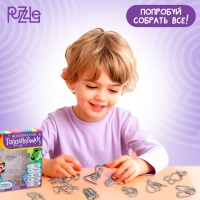 Металлические головоломки 16 шт "Радуга"