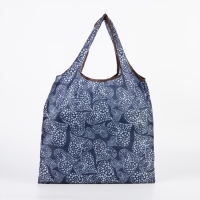 Сумка хозяйственная без застёжки, складная, цвет синий Сумка хозяйственная без застёжки, складная, цвет синий