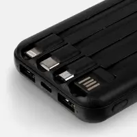 Аккумулятор Omni Qi 10000 мАч, ver.2, черный Аккумулятор Omni Qi 10000 мАч, ver.2, черный