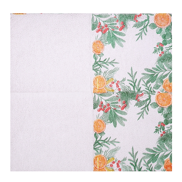 Новый год. Салфетки бумажные «Новогодний аромат», однослойные, 24х24 см, 50 шт. Новый год. Салфетки бумажные «Новогодний аромат», однослойные, 24х24 см, 50 шт.