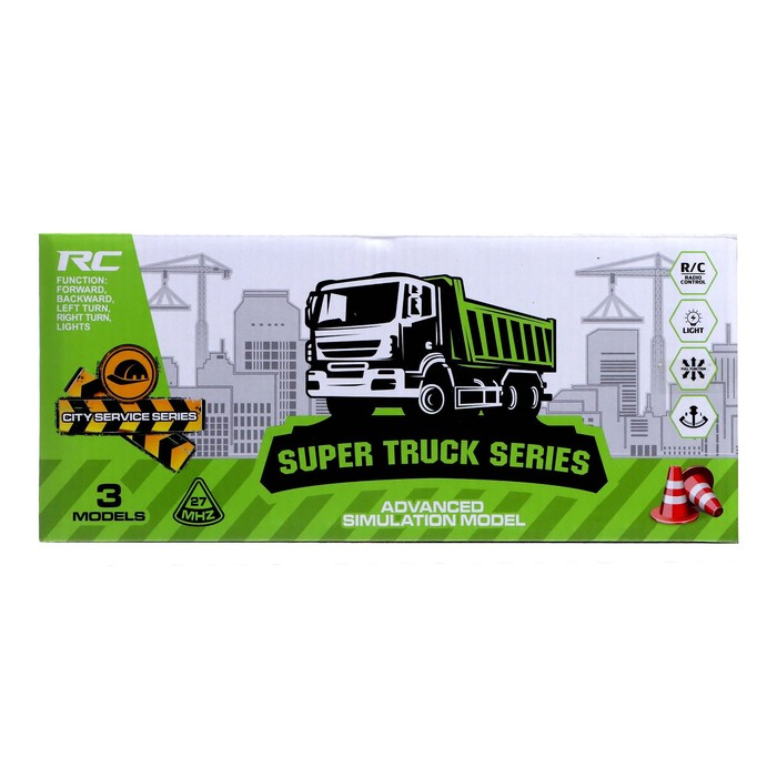 Грузовик радиоуправляемый &laquo;Городские службы&raquo;, работает от аккумулятора