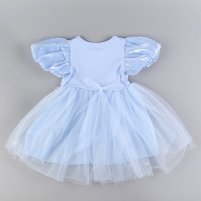 Карнавальный набор &laquo;Стильная принцесса&raquo;: ободок, платье голубое, рост 104-110 см