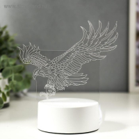 Светильник "Орел" LED RGB от сети RISALUX Светильник "Орел" LED RGB от сети RISALUX