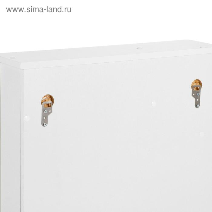 Зеркало-шкаф для ванной комнаты "Волна 60" правый, 16 х 60 х 70 см