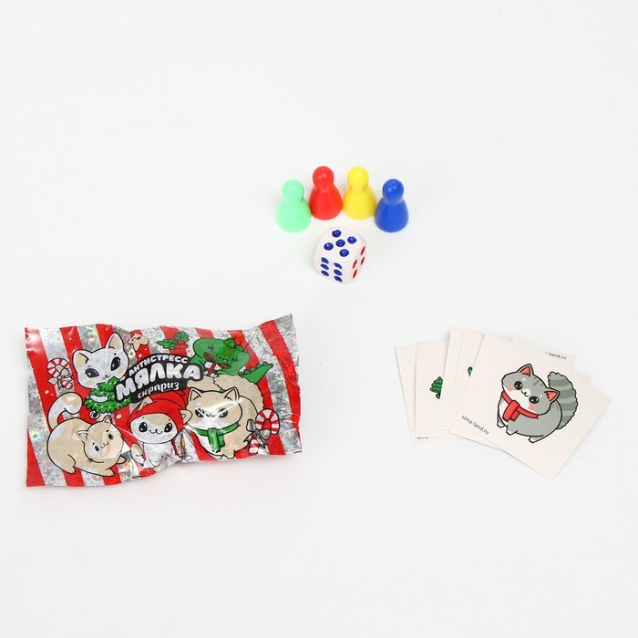 Мялки антистресс с игрой ходилкой &laquo;Зимние приключения&raquo;