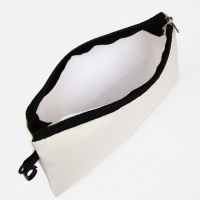 Рюкзак школьный из текстиля на молнии, 3 кармана, кошелёк, цвет белый Рюкзак школьный из текстиля на молнии, 3 кармана, кошелёк, цвет белый