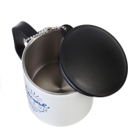 Термокружка, 180 мл, Туризм " Счастье живет в тебе", сохраняет тепло 2 ч, 8.5 х 6.8 см Термокружка, 180 мл, Туризм " Счастье живет в тебе", сохраняет тепло 2 ч, 8.5 х 6.8 см