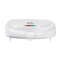 Электровафельница Luazon WV-02, 750 Вт, венские вафли, антипригарное покрытие, белая