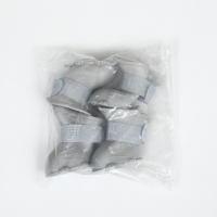 Ботинки для собак, резиновые, набор 4 шт, размер M , серые Ботинки для собак, резиновые, набор 4 шт, размер M , серые