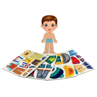 Настольная игра магнитная &laquo;Одевашки. Антошка&raquo;