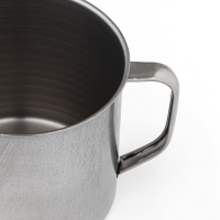 Кружка из нержавеющей стали &laquo;Мэйли&raquo;, 900 мл, d=12 см, цвет хромированный