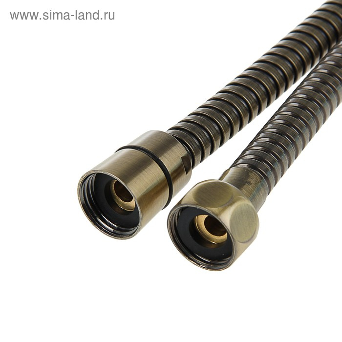 Душевой шланг Accoona A390C, 150 см, латунная гайка, латунный конус, цвет бронза Душевой шланг Accoona A390C, 150 см, латунная гайка, латунный конус, цвет бронза