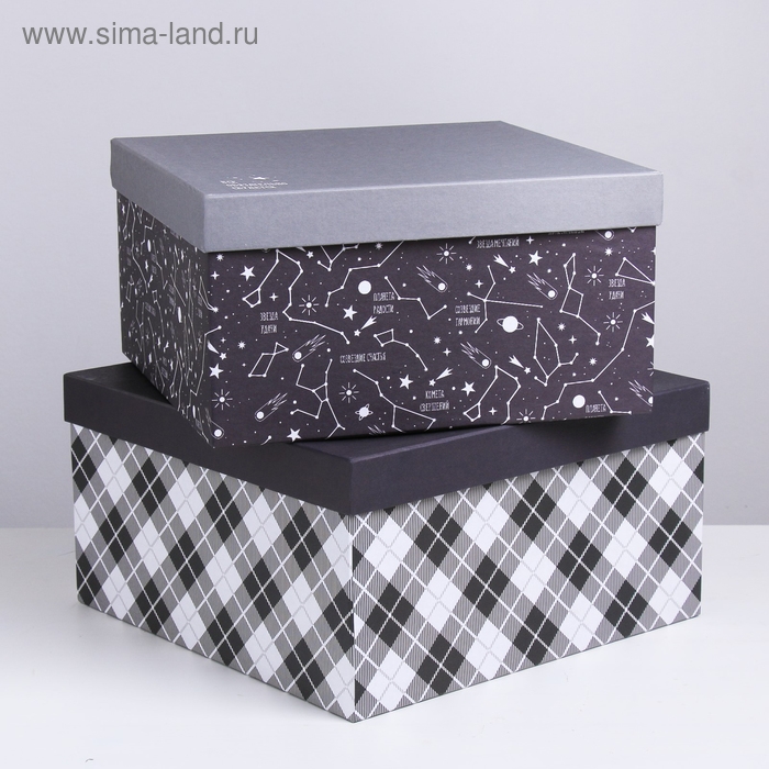 Набор коробок 10 в 1, упаковка подарочная, &laquo;Универсальный&raquo;, 10.2 х 10.2 х 6&ndash;28.2 х 28.2 х 15 см