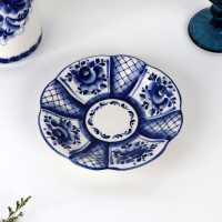 Блюдце &laquo;Надежа&raquo;, 17х12х13,5 см, гжель