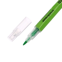 Маркер текстовыделитель 0.5-3.5 мм ErichKrause Visioline V-16 Brush Neon, двухсторонний, зеленый неон, чернила на водной основе Маркер текстовыделитель 0.5-3.5 мм ErichKrause Visioline V-16 Brush Neon, двухсторонний, зеленый неон, чернила на водной основе