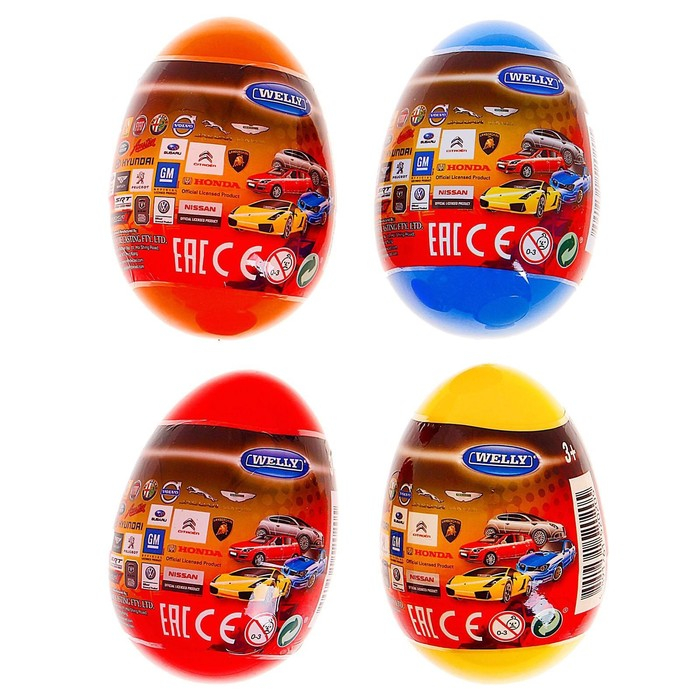 Яйцо-сюрприз с моделью машины, МИКС Яйцо-сюрприз с моделью машины, МИКС