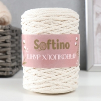 Шнур для вязания без сердечника 70% хлопок, 30% полиэстер ширина 3мм 100м/160&plusmn;10гр (102)