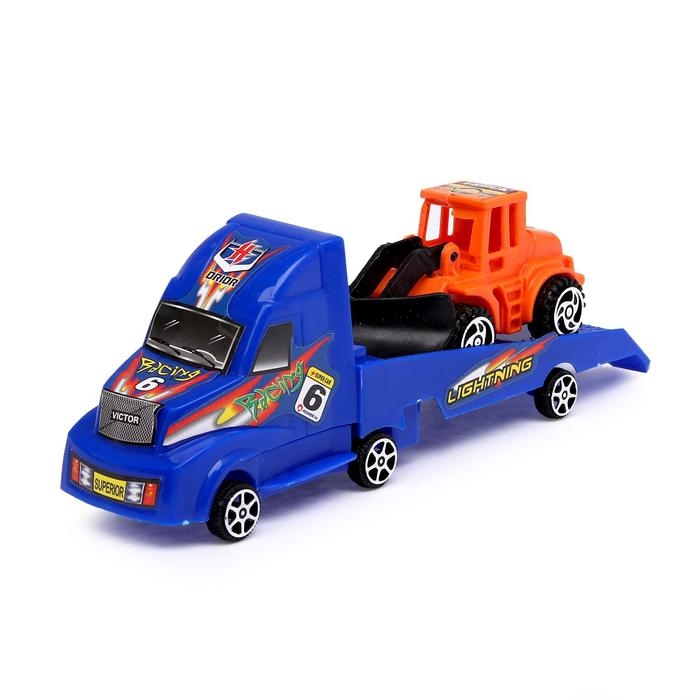 Инерционная машина &laquo;Эвакуатор&raquo;, с трактором, цвета МИКС