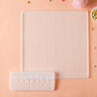 Набор молдов Доляна «Шахматы», силикон, 2 предмета: доска 31×1 см, фигуры 20,5×8,5×1 см Набор молдов Доляна «Шахматы», силикон, 2 предмета: доска 31×1 см, фигуры 20,5×8,5×1 см