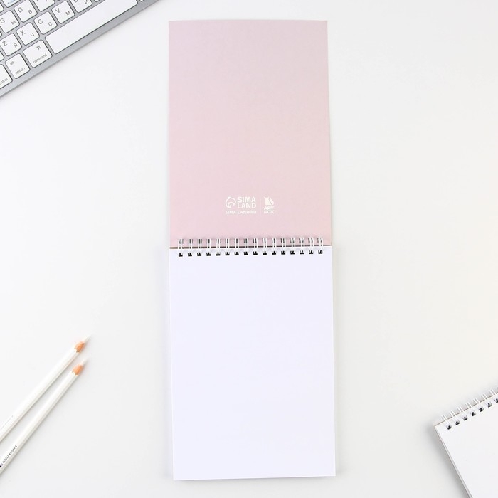 Скетчбук А5, 40 л 100 г/м2 &laquo;Кисть&raquo;