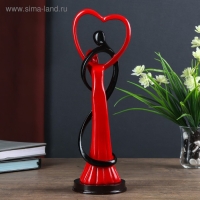 Сувенир полистоун "Страстные объятия" красно-чёрная 32,5х10х10,5 см Сувенир полистоун "Страстные объятия" красно-чёрная 32,5х10х10,5 см