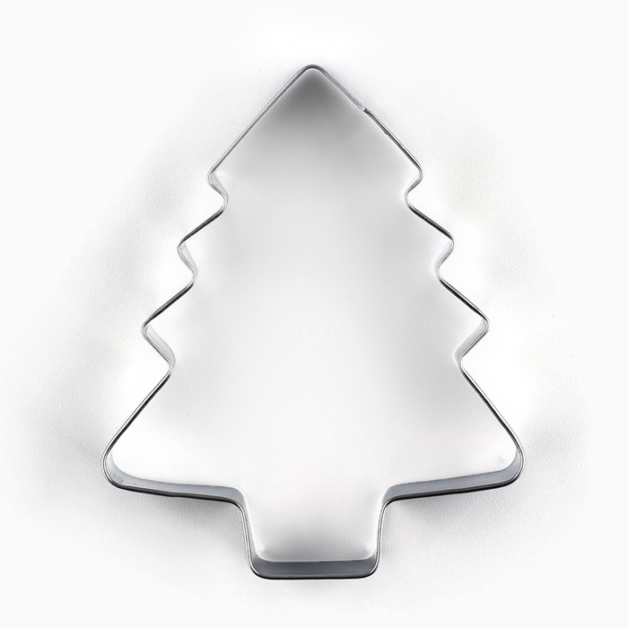 Подарочный набор &laquo;Елочка&raquo;, 2 предмета: лопатка, форма для печенья