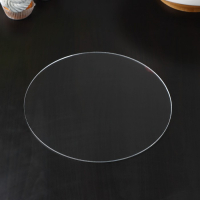 Подложка акриловая, d=26 см, h=0,3 см, цвет прозрачный Подложка акриловая, d=26 см, h=0,3 см, цвет прозрачный