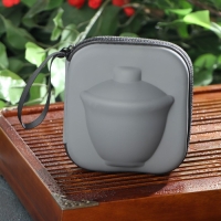 Набор чайный керамический «Восточная мудрость», 4 предмета: 3 пиалы 40 мл, гайвань 240 мл, цвет белый Набор чайный керамический «Восточная мудрость», 4 предмета: 3 пиалы 40 мл, гайвань 240 мл, цвет белый