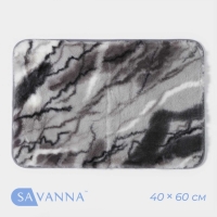 Коврик для дома SAVANNA «Мечта», 40×60 см, цвет серый Коврик для дома SAVANNA «Мечта», 40×60 см, цвет серый