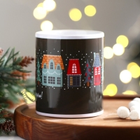 Кружка новогодняя керамическая &laquo;С Новым годом!&raquo;, 320 мл, цвет белый