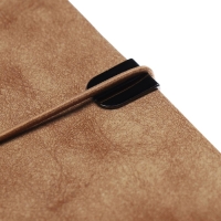 Ежедневник датированный 2025 года, А5, 176 листов ESCALADA, мягкая обложка из искусственной кожи, блинтовое тиснение, ляссе, блок 70 г/м2, бежевый