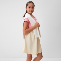 Юбка для девочки MINAKU, цвет бежевый, рост 152 см
