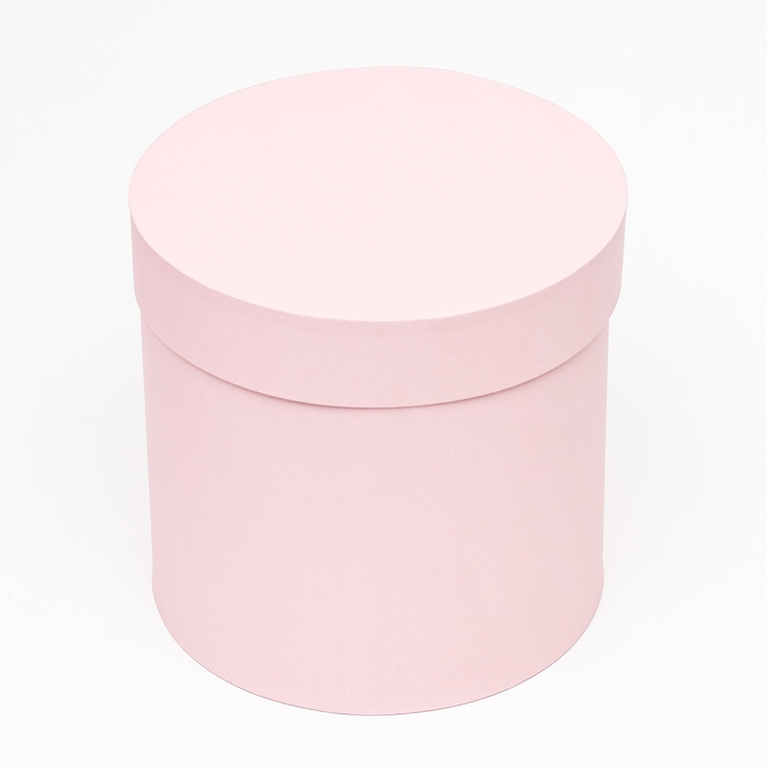 Набор круглых коробок 5 в 1 Набор круглых коробок 5 в 1 "Краски", пыльная роза, 25 х 25 х 25 - 19 х 19 х 19 см