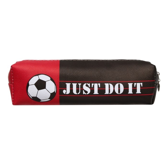 Пенал школьный на молнии Пенал школьный на молнии "Футбольный мяч", МИКС