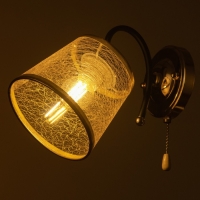 Бра 662447/1 E27 40Вт золото 22х15х24 см