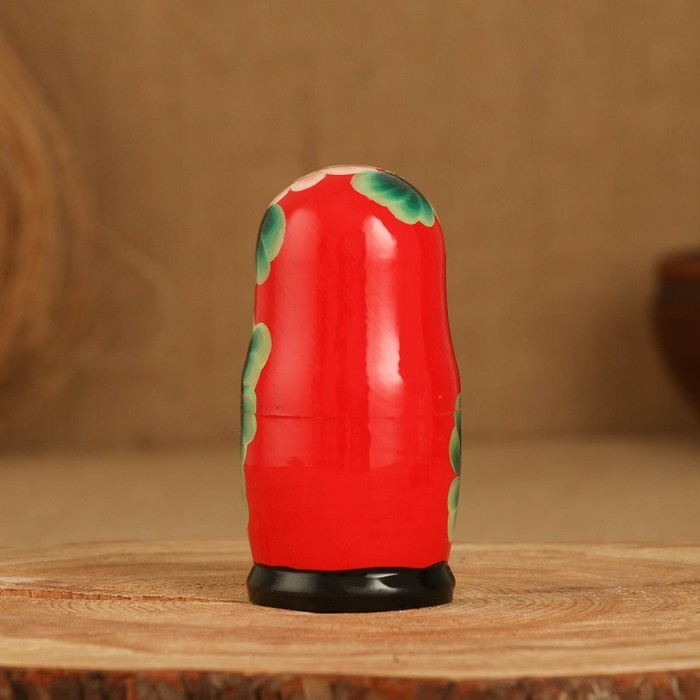 Матрёшка 5-ти кукольная Матрёшка 5-ти кукольная "Кристи Сувенирка", 10-11 см, ручная роспись