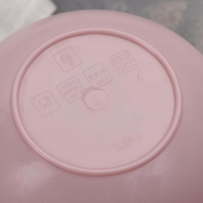 Салатник с крышкой &laquo;Galaxy&raquo;, 550 мл, цвет микс