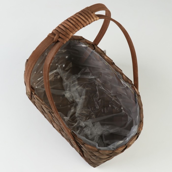 Набор корзин плетеных, 31х21х13/35,5 см, 22х11,5х13,5/31,5 см, 2 шт, секвойя Набор корзин плетеных, 31х21х13/35,5 см, 22х11,5х13,5/31,5 см, 2 шт, секвойя