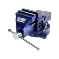 Тиски слесарные поворотные ТУНДРА, с наковальней, высокопрочный чугун ВЧ-40, 75 мм Тиски слесарные поворотные ТУНДРА, с наковальней, высокопрочный чугун ВЧ-40, 75 мм