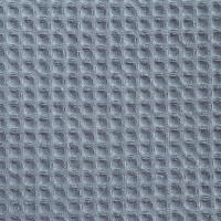 Полотенце вафельное &laquo;Этель&raquo; 70х140 см, цвет серый, плотность 240 г/м2