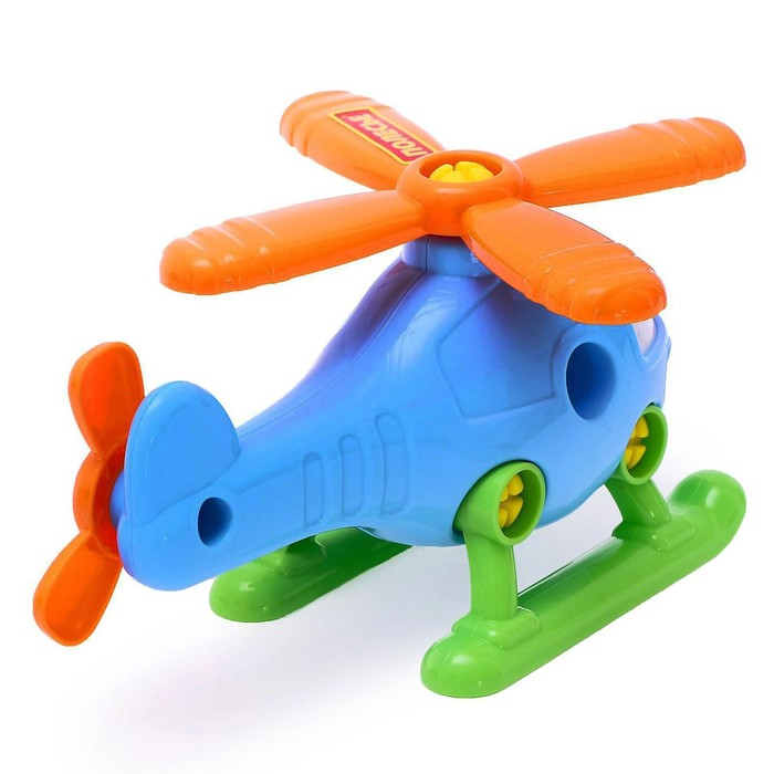 Конструктор винтовой &laquo;Вертолёт&raquo;, 16 элементов