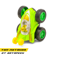 Машина радиоуправляемая &laquo;Перевёртыш&raquo;, работает от батареек, цвета МИКС