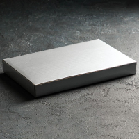 Поднос сервировочный на ножках &laquo;Орнамент&raquo;, 25&times;15 см, цвет золотой