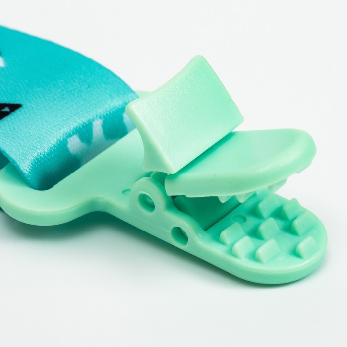 Держатель для соски - пустышки «Медведи», на ленте Держатель для соски - пустышки «Медведи», на ленте