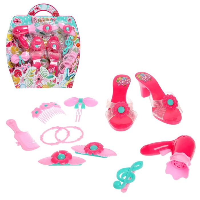 Набор парикмахера &laquo;Юная леди&raquo;, 11 предметов
